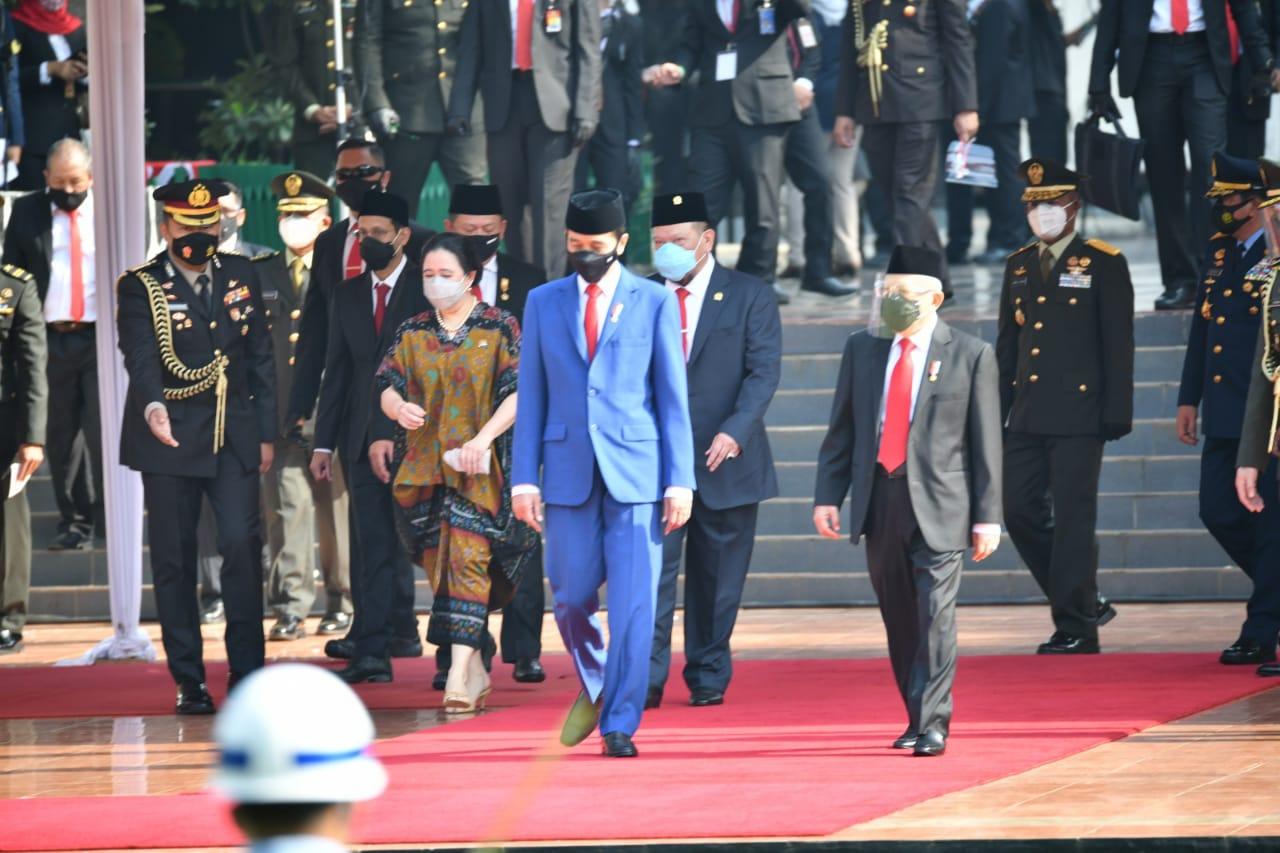 Pimpin Upacara Hari Kesaktian Pancasila 2020, Presiden Ingatkan Tantangan Pandemi Covid-19