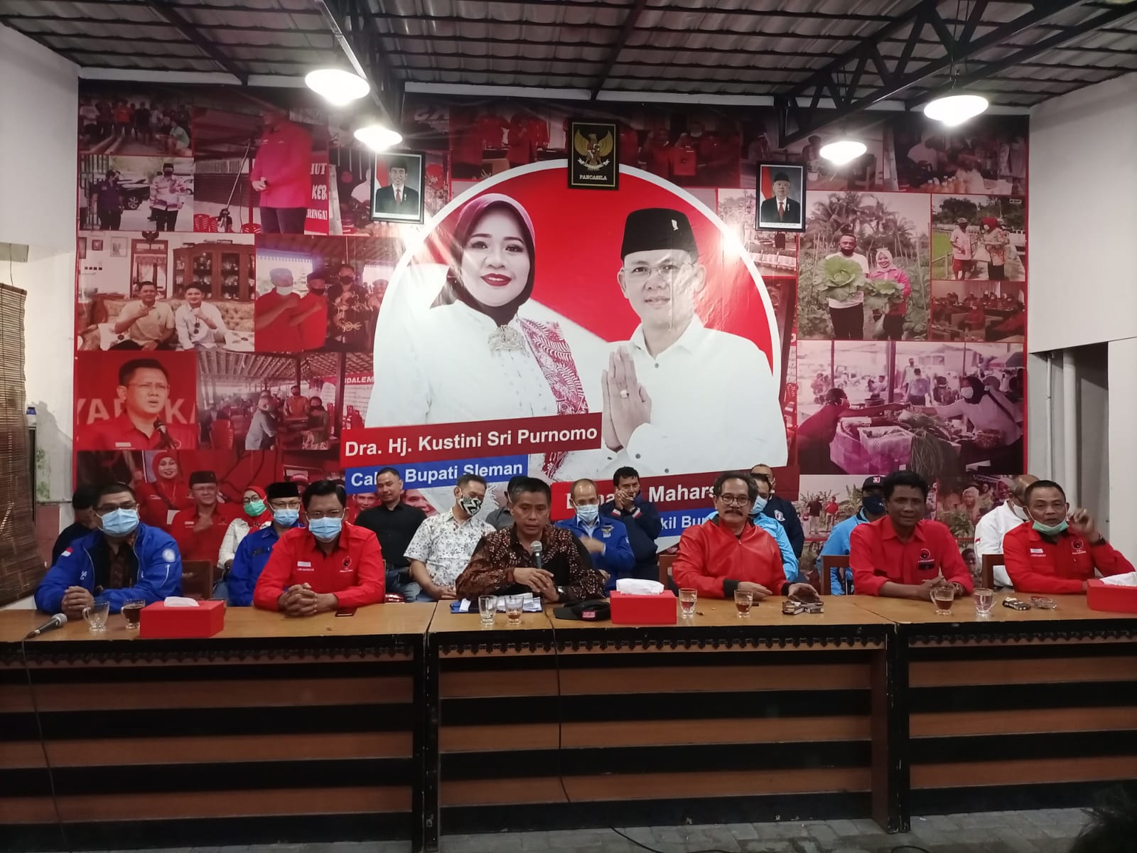 Temukan Indikasi Jual Beli Suara pada Pilkada Sleman, Tim Paslon Kustini-Danang Bentuk Gugus Tugas Anti Money Politics