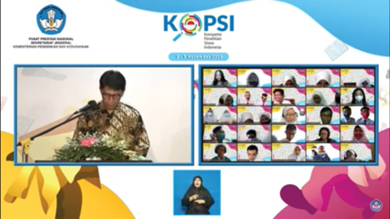 10 Finalis Bertarung dalam Kompetisi Penelitian Siswa Nasional 2020