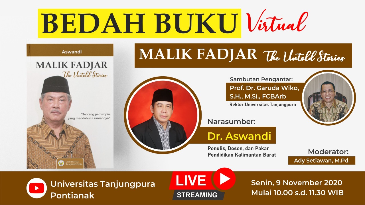 Buku Malik Fadjar Untold Story, Melihat Malik Fadjar dari Sisi yang Berbeda
