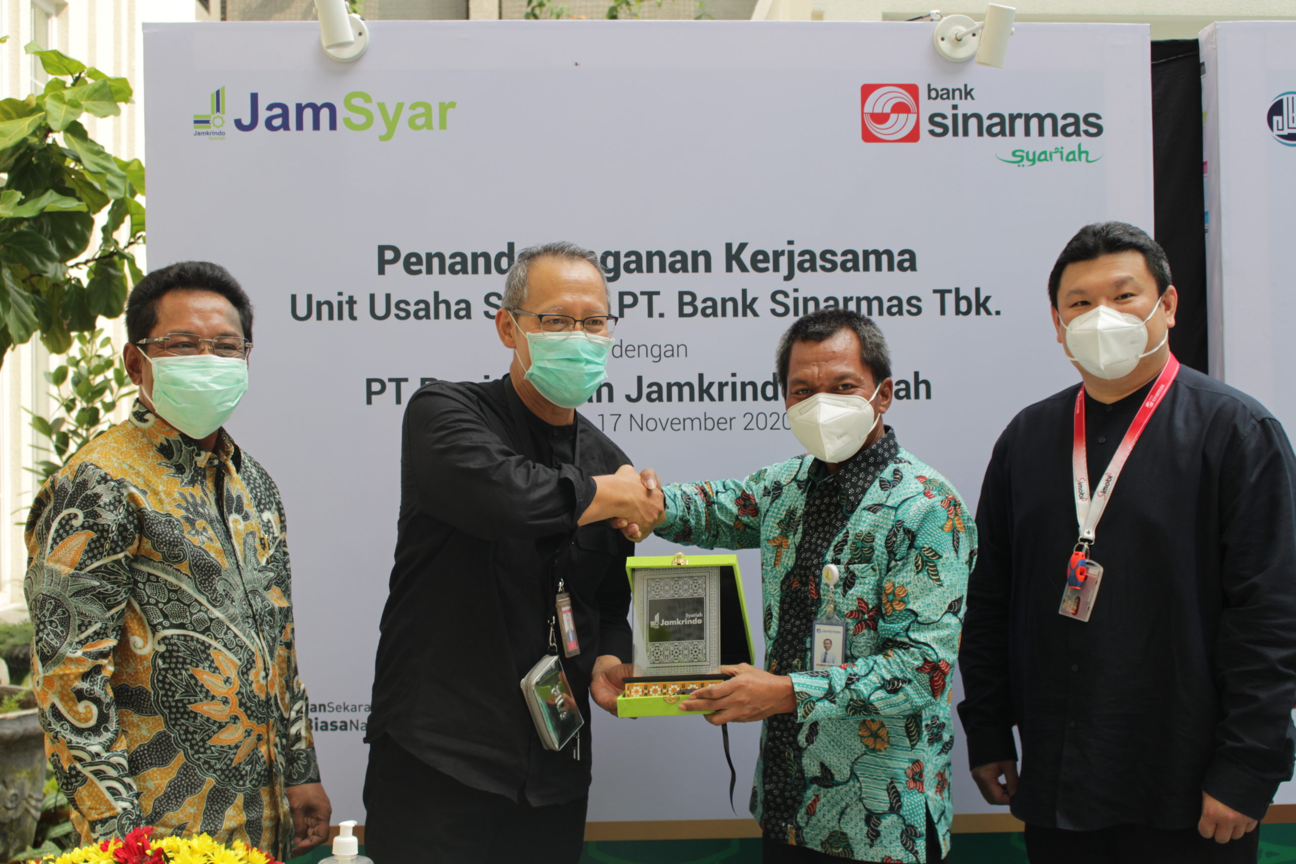 Dukung Pertumbuhan Bisnis Syariah, Jamsyar Tandatangani MoU dengan Bank Sinarmas