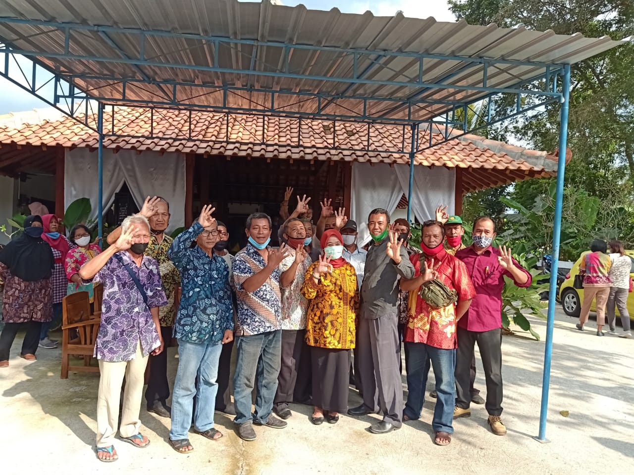 Giliran Kelompok Petani Sleman Dukung Paslon Kustini- Danang