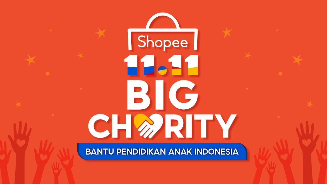 Shopee 11.11 Big Charity Bantu Pendidikan Anak Indonesia yang Terdampak Karena Pandemi