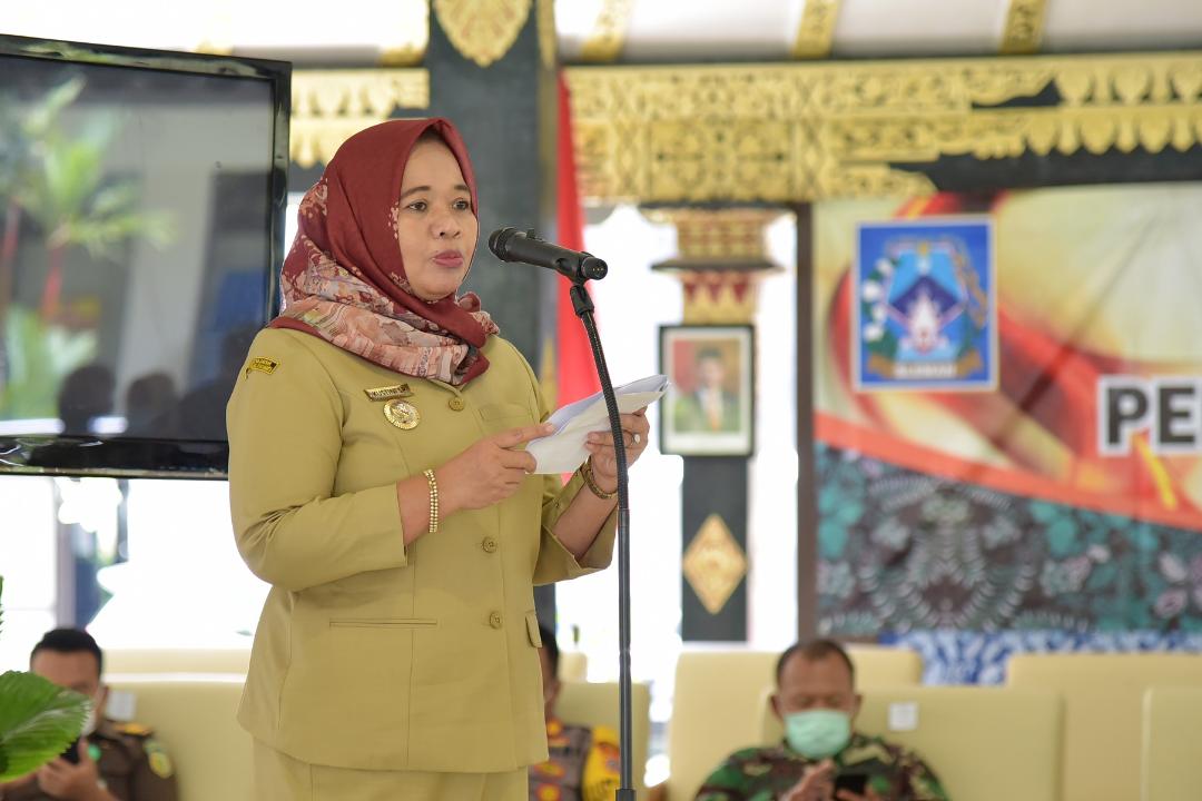 Bupati Sleman Sosialisasikan Pemilihan Lurah Serentak Secara Elektronik 2021