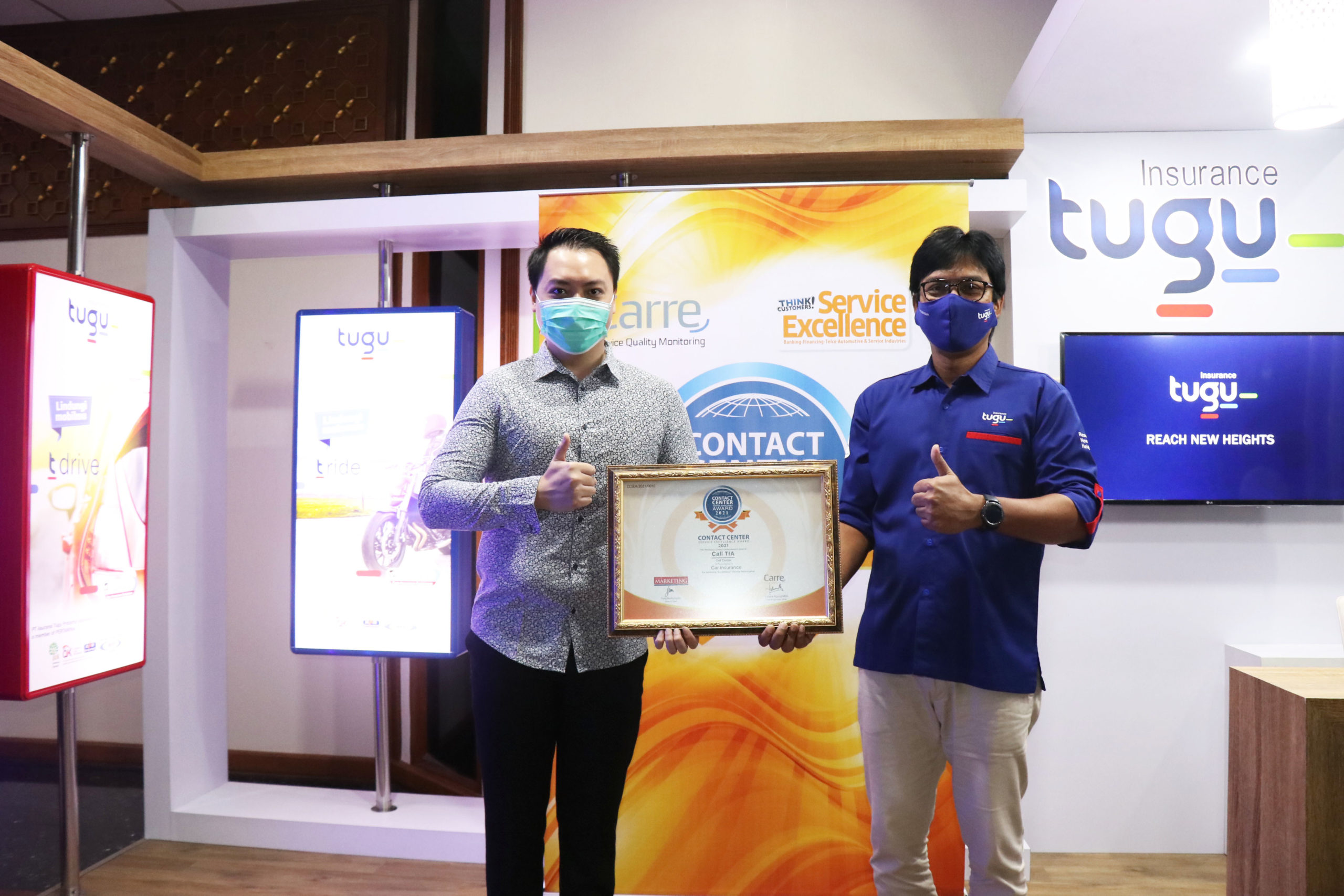 Dua Tahun Hadir Bagi Pelanggan, Call Tia Dianugerahi CCSE Award 2021