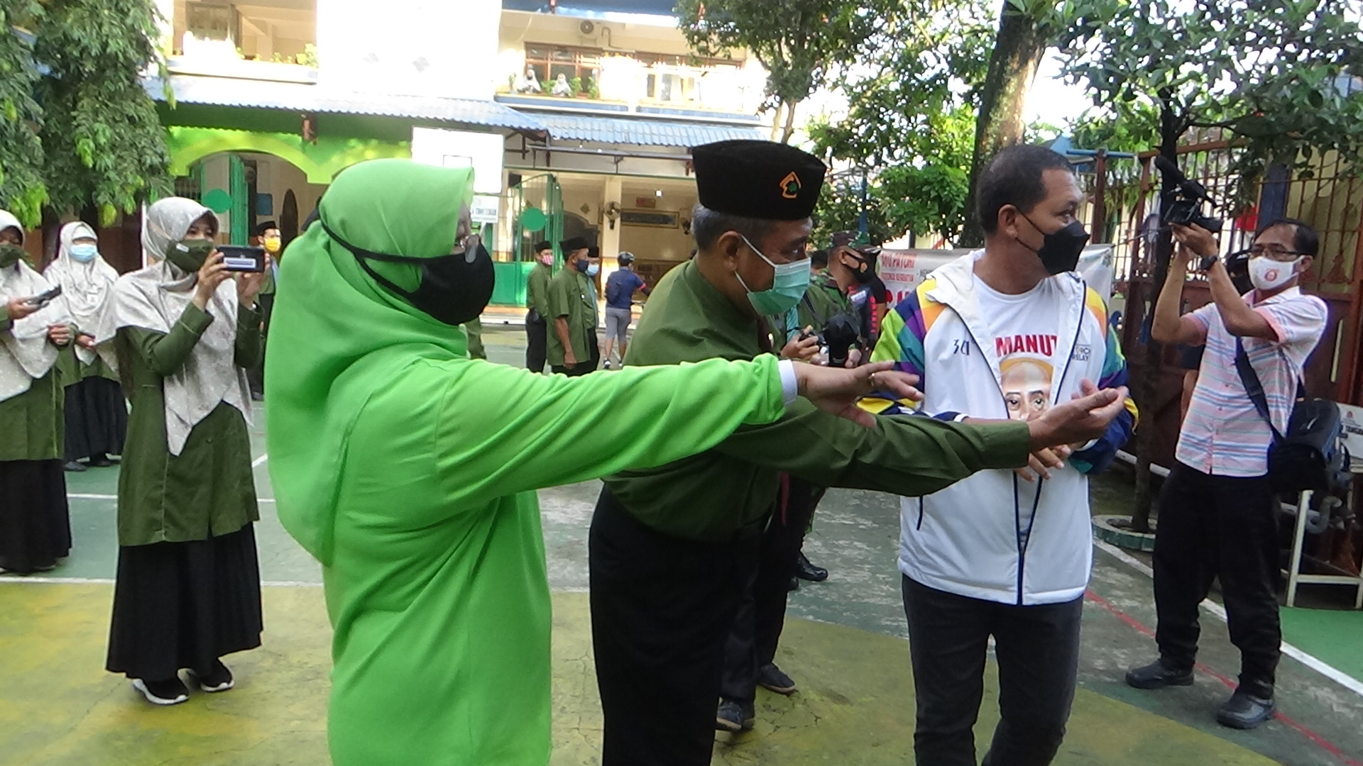 Wakil Wali Kota Tinjau Kesiapan Pembelajaran Tatap Muka SMP Muhammadiyah 1 Surakarta