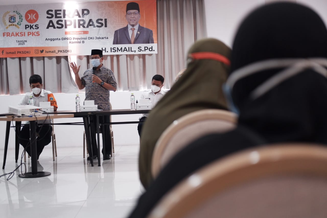 Reses di Cempaka Putih, Ismail Serap Aspirasi Warga