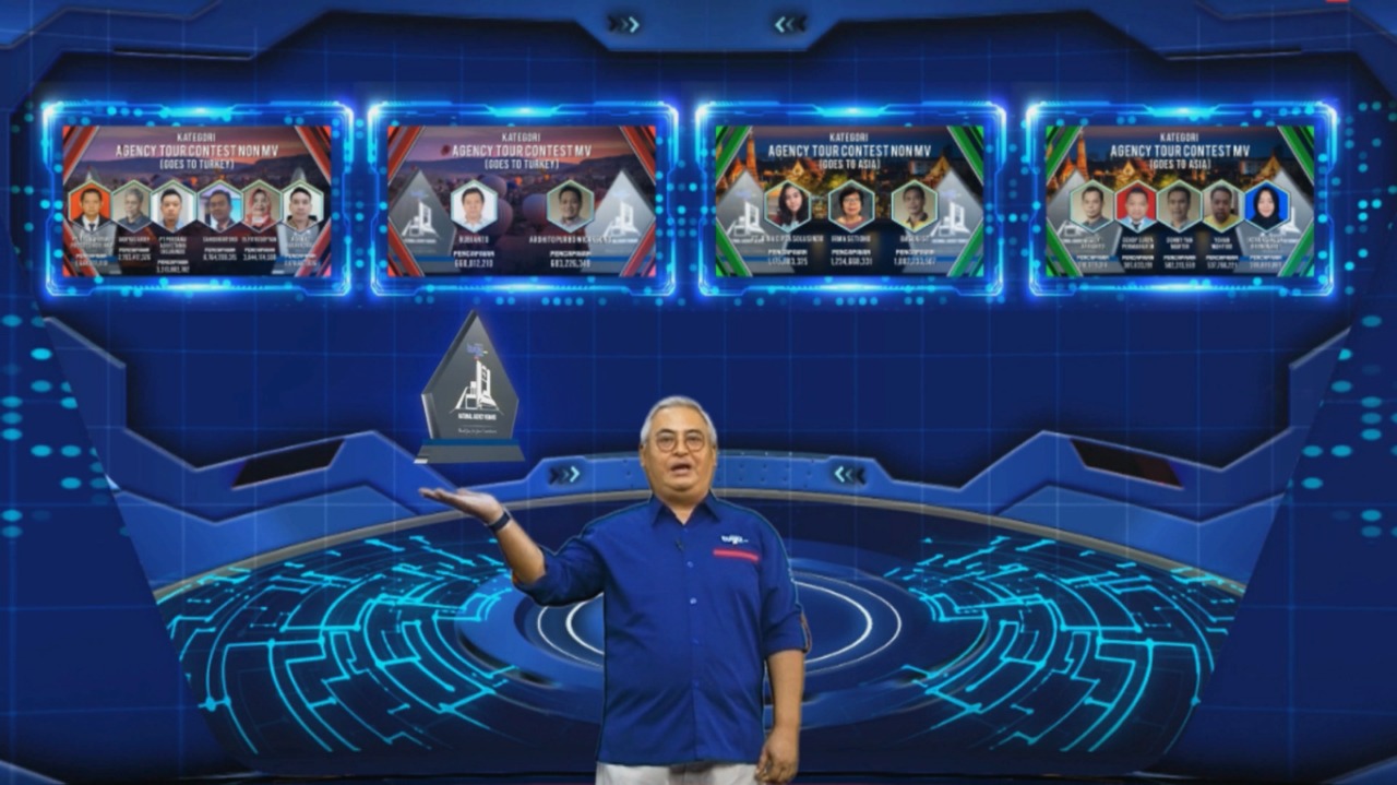 Apresiasi Mitranya, Tugu Insurance Gelar Virtual National Agency Gathering 2021