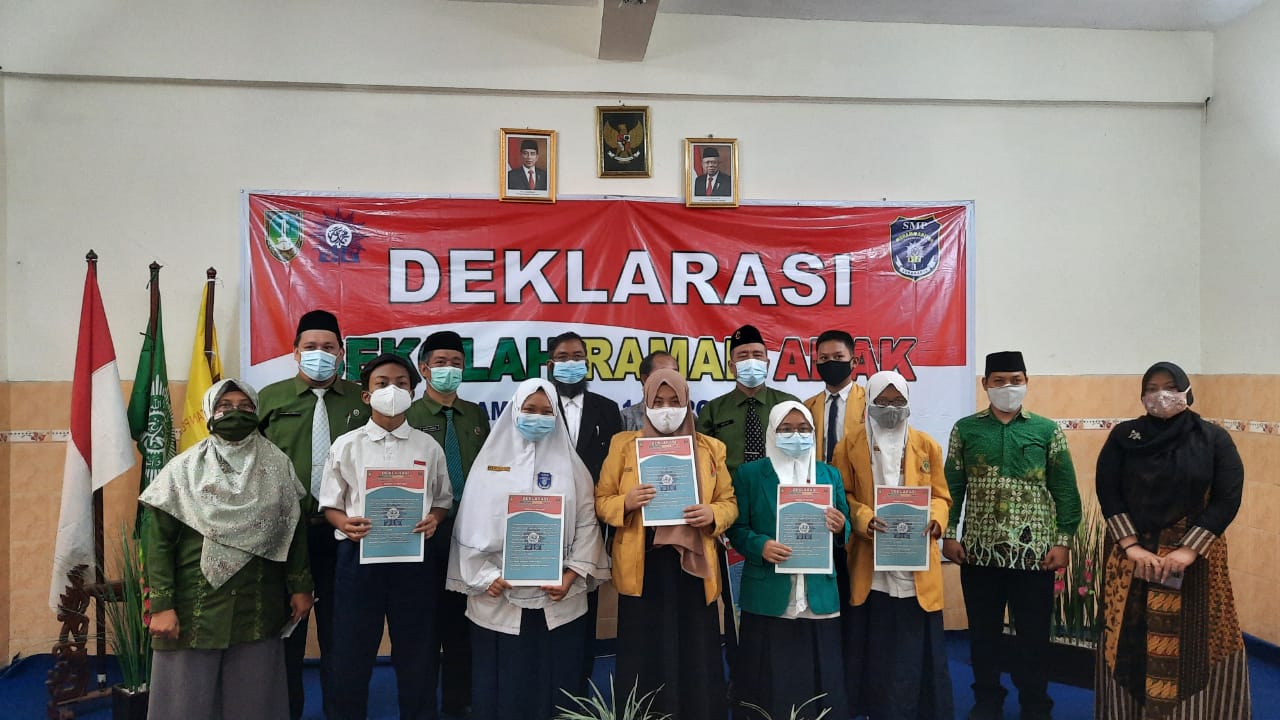 SMP Muhammadiyah 1 Surakarta Deklarasikan Sekolah Ramah Anak
