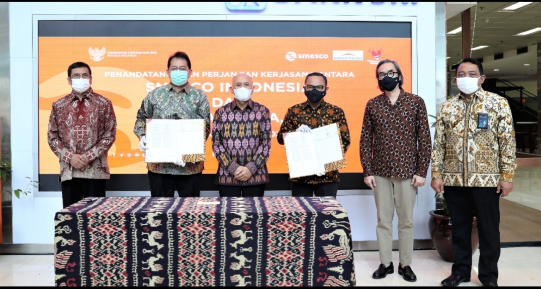 Smesco dan Kimia Farma Bantu Pasarkan Produk Herbal UKM
