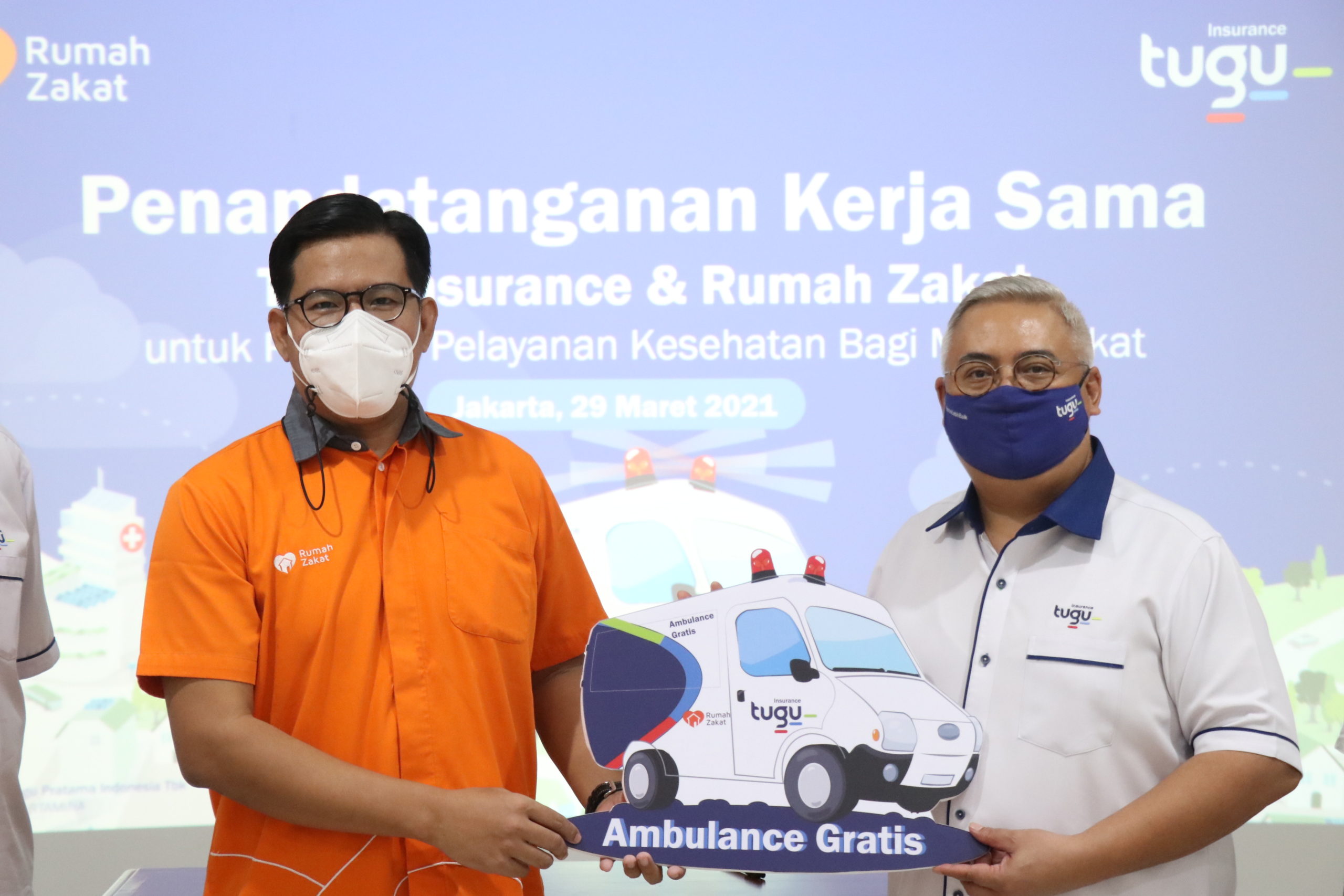 Tugu Insurance Gandeng Rumah Zakat untuk Melayani Kesehatan Masyarakat