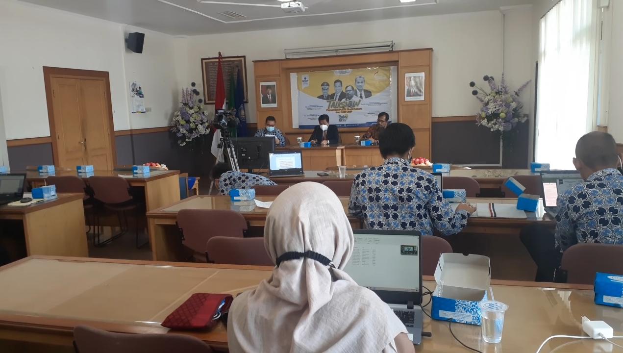 Talkshow Hukum UMP hadirkan Wakil Mentri Hukum dan HAM