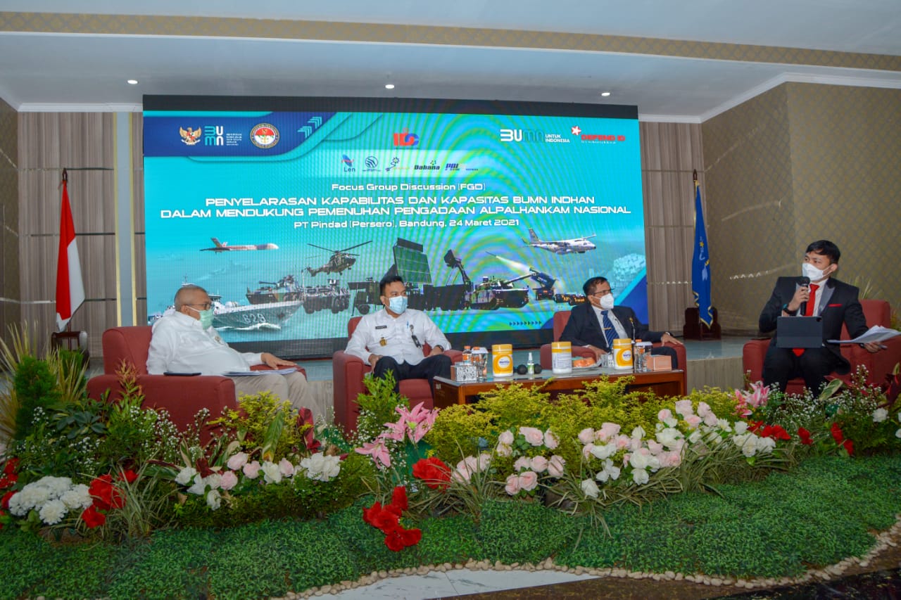 Holding Industri Pertahanan Bidik Top 50 Defence Global Company pada 2024