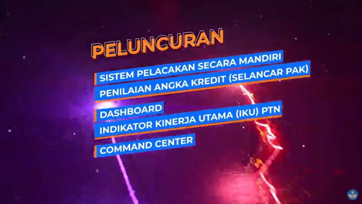 Dorong Transformasi Pendidikan Tinggi, Nadiem Luncurkan Selancar PAK, Dasbor IKU dan Command Center