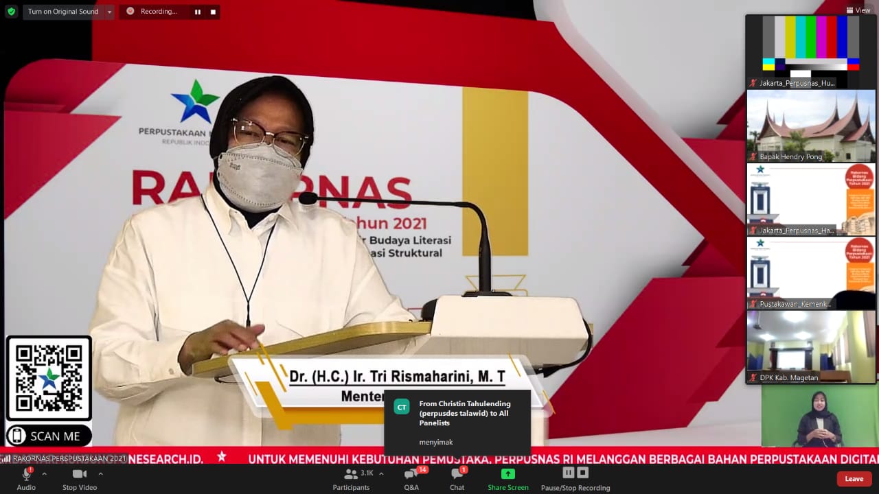 Mensos: Perpustakaan Bisa Ubah Hidup Seseorang