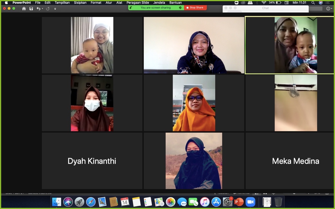 Kelas Keputrian PCNA Turi Gelar Webinar Parenting with Love