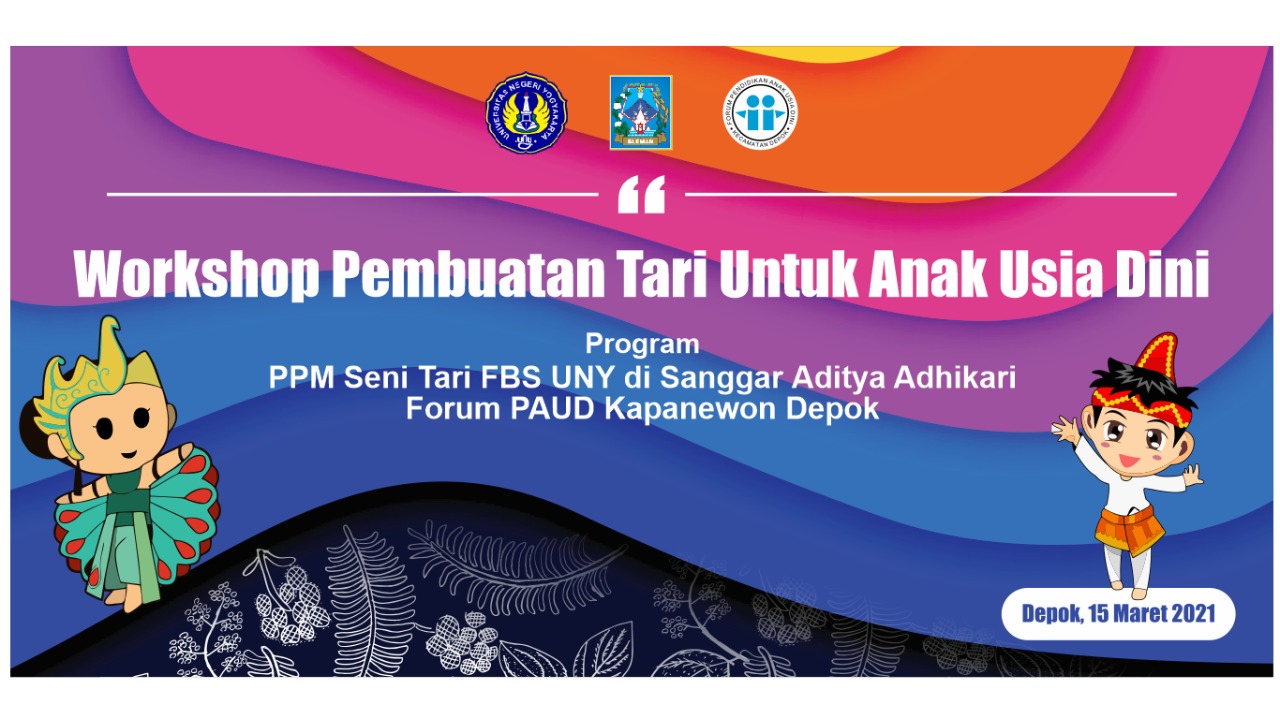 Tari Yo Dolanan Wayang, Kolaborasi Apik Forum PAUD Kapanewon Depok dengan FBS UNY