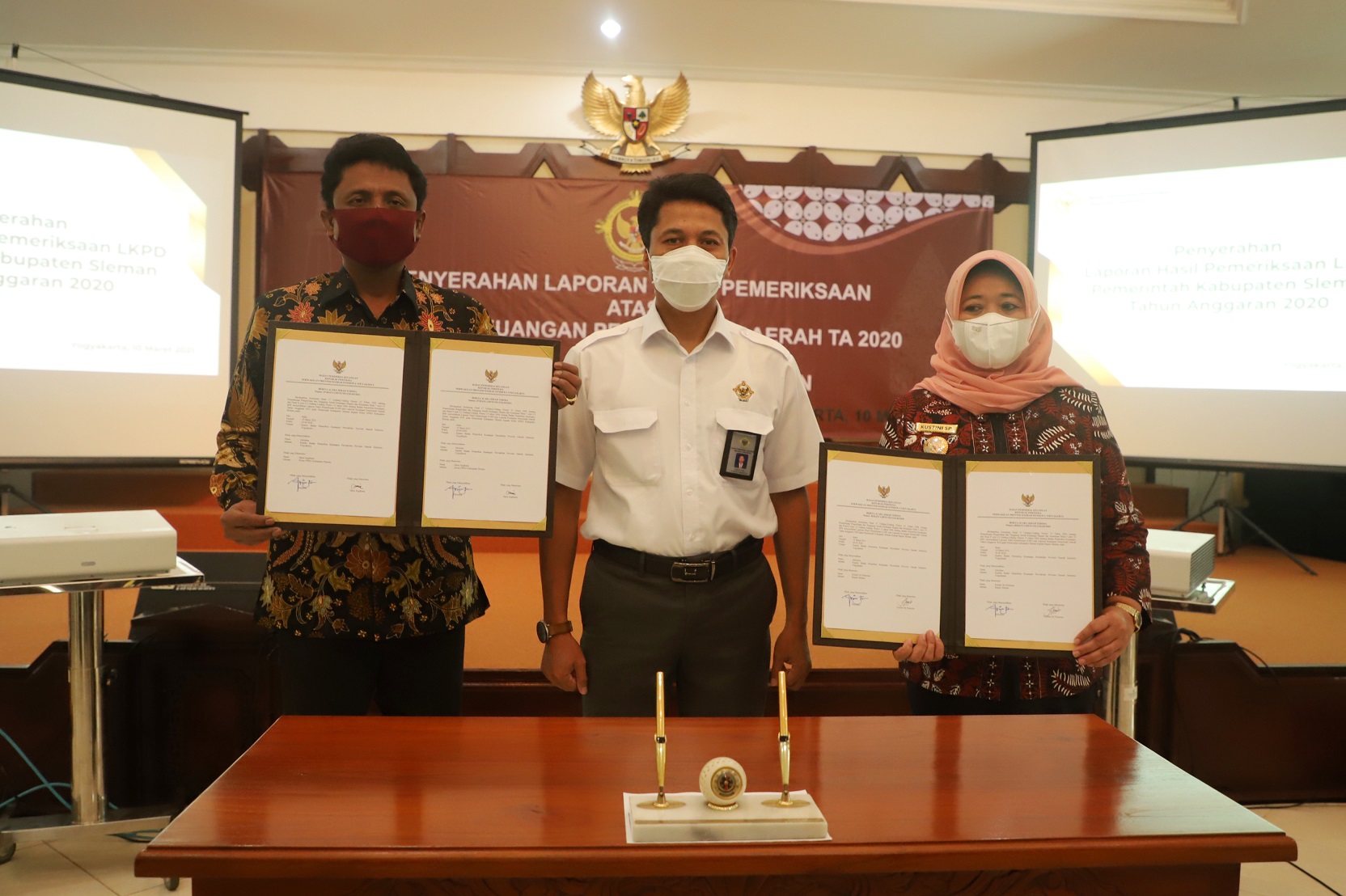 Kabupaten Sleman, 10 Kali Terima Opini WTP