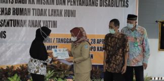 Pemkab Sleman Tebar 150 Paket Sembako bagi Warga Kapanewon Sleman