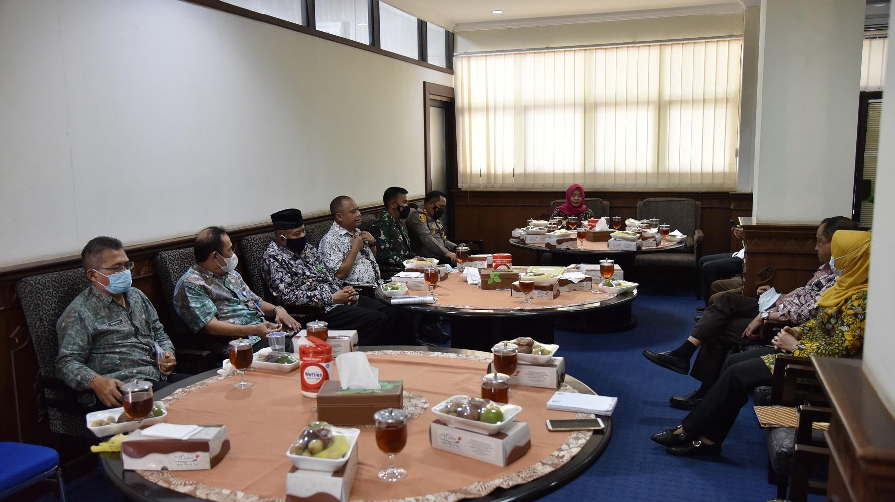 Rakor Forkopimda, Bupati Sleman Ingatkan Potensi Hujan Lebat dan Angin Kencang