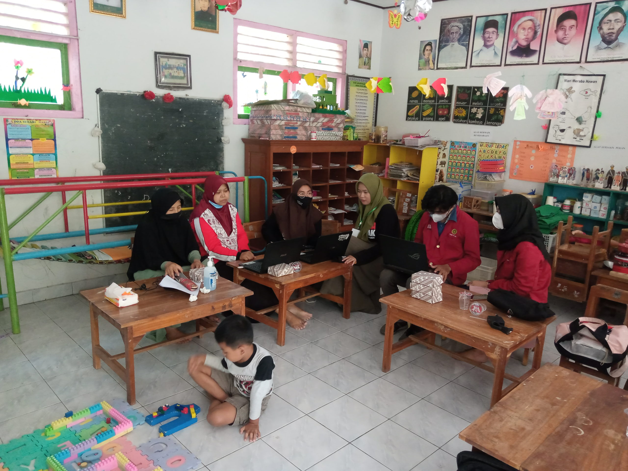 Kreatif, KKN UMY Bantu Promosi Digital TK ABA Penggung Kulon Progo