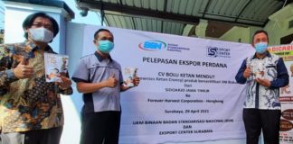 Kantongi SNI, Bolu Ketan Mendut Sidoarjo Ekspor Perdana Ke Hongkong