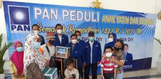 Semarak Ramadhan DPW PAN DIY, 400 Paket Sembako Ditebar