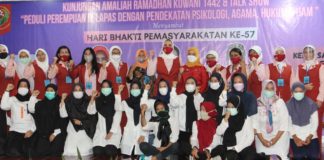 Kunjungi LPP Kelas IIA Tangerang, Giwo Ingatkan Peran Warga Binaan sebagai Ibu Bangsa