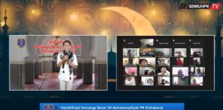 Unik, Halalbihalal SD Muhammadiyah PK Kottabarat Hadirkan Pendongeng