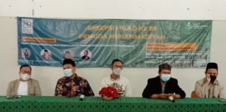 Pemuda Muhammadiyah Kota Bandung gelar resepsi Milad dan Baksos tebar paket Sembako Untuk para Da’i Muda