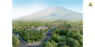 Persiapkan Pemulihan Wisata Religi, Kementerian PUPR Bangun Gedung Parkir Kawasan Pura Besakih Bali