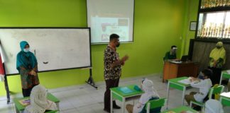 SD Muhammadiyah 1 Ketelan Laksanakan 2 Jam Pembelajaran Tatap Muka