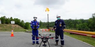 Teknologi Drone UT (Ultrasonic Thickness) untuk Inspeksi Aset Migas