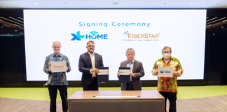 Perluas Jangkauan dan Tingkatkan Homes-passed, XL HOME Bermitra dengan FiberStar