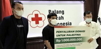 PMI Salurkan Donasi Publik untuk Palestina