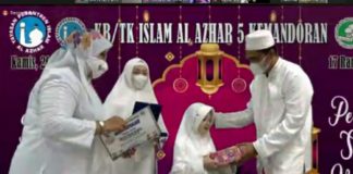 Khotmul Quran TK Al Azar 5 Jakbar, Dorong Siswa Cinta Al Quran Sejak Dini
