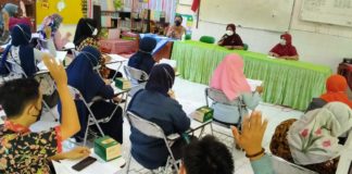 Rapat Wali Murid SD Muhammadiyah 1 Ketelan Sosialisasi Pembelajaran Tatap Muka