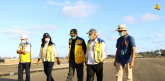 Menteri Basuki Targetkan Bypass Bandara Lombok Rampung September 2021 Jelang Balapan Superbike Bulan November