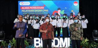 Wujudkan Smart ASN, Kemenperin Gelar Latsar CPNS 2021