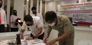 Berkolaborasi dalam Program Presisi Kapolri, DPMPTSP Jakarta Hadirkan AJIB di Kampung Tangguh Jaya