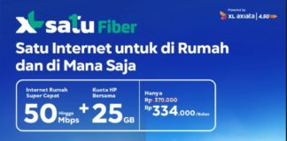 XL Axiata Kenalkan “XL SATU Fiber” Layanan Konvergensi Pertama di Indonesia