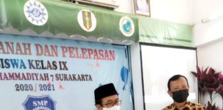 Akhirussanah di SMP Muhammadiyah 7 Kandang Sapi Jebres