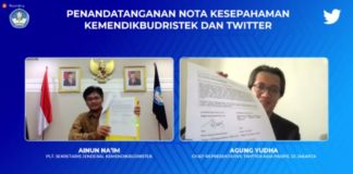Kemendikbudristek Jalin Kerjasama Penguatan Literasi Medsos dengan Twitter