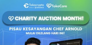 Lelang Kebaikan, KolaborAKSI Tokocrypto Bersama Public Figure dan BenihBaik.com