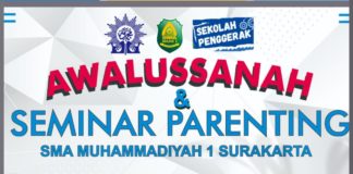 SMA Muh 1 Surakarta Gelar Awalussanah dan Seminar Parenting Virtual