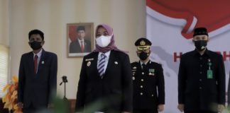 Upacara Hari Bhayangkara ke-75 di Polres Sleman Hanya Diikuti 10 Peserta