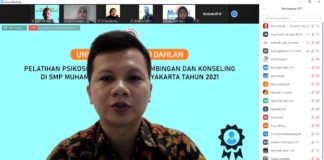 Prodi BK UAD Berikan Pelatihan Psikososial Bagi Guru