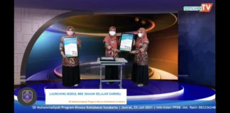 SD Muhammadiyah PK Kottabarat Gelar Launching Modul Bahan Belajar Daring