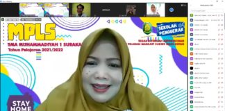 MPLS SMA Muhammadiyah 1 Solo via Daring