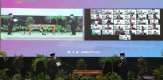 Pelantikan Pejabat Struktural di Lingkungan UMS Masa Jabatan 2021-2025